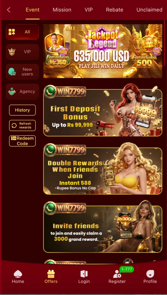 Win7799 New Earning APP